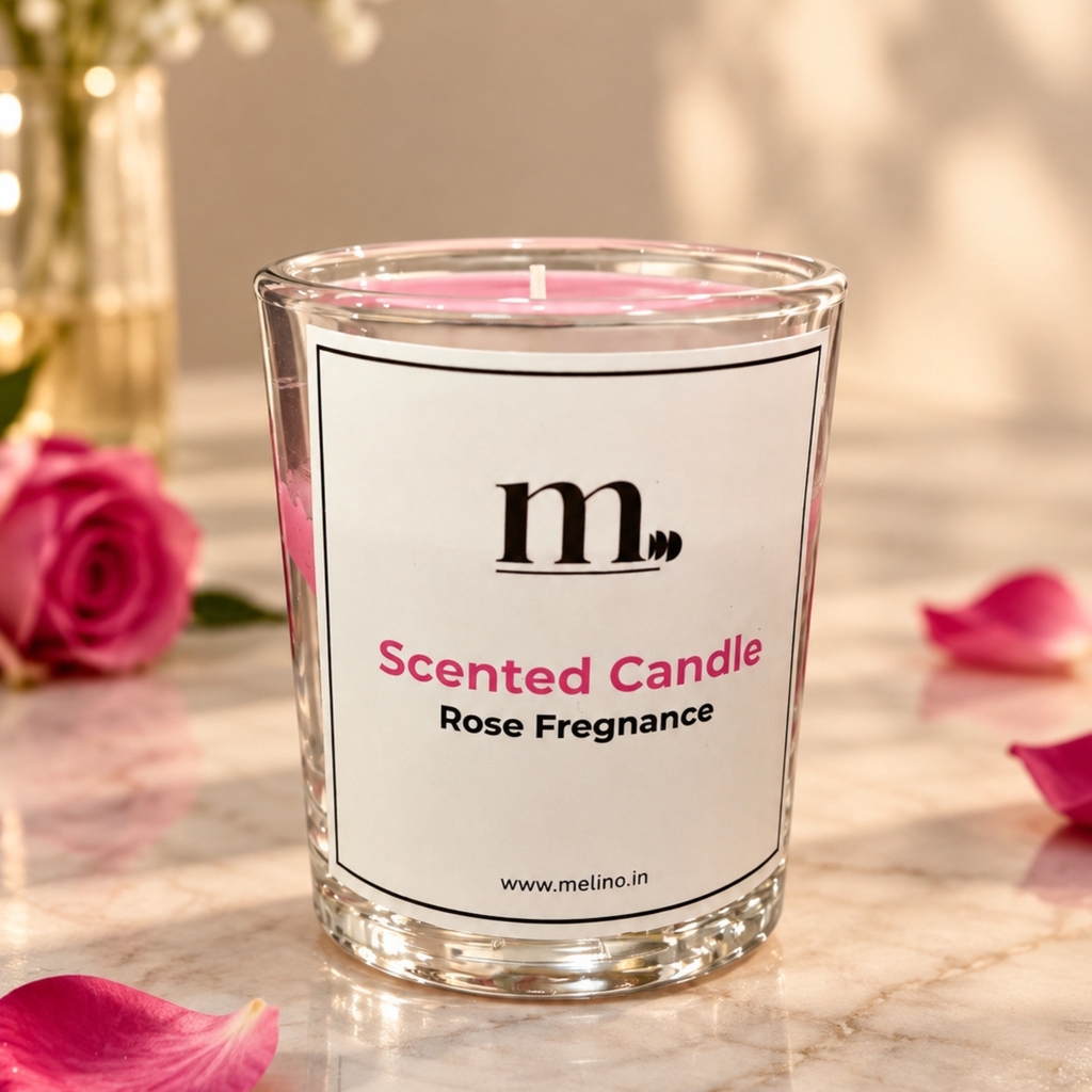 Melino Signature Gift Box - Elixir + Toner + Crystal Bath Salt + Scented Candle + Face pack